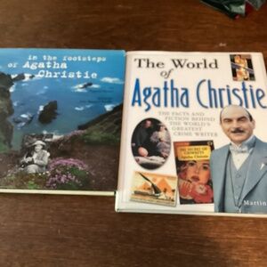 2 Agatha Christie Books Hard cover and EUC